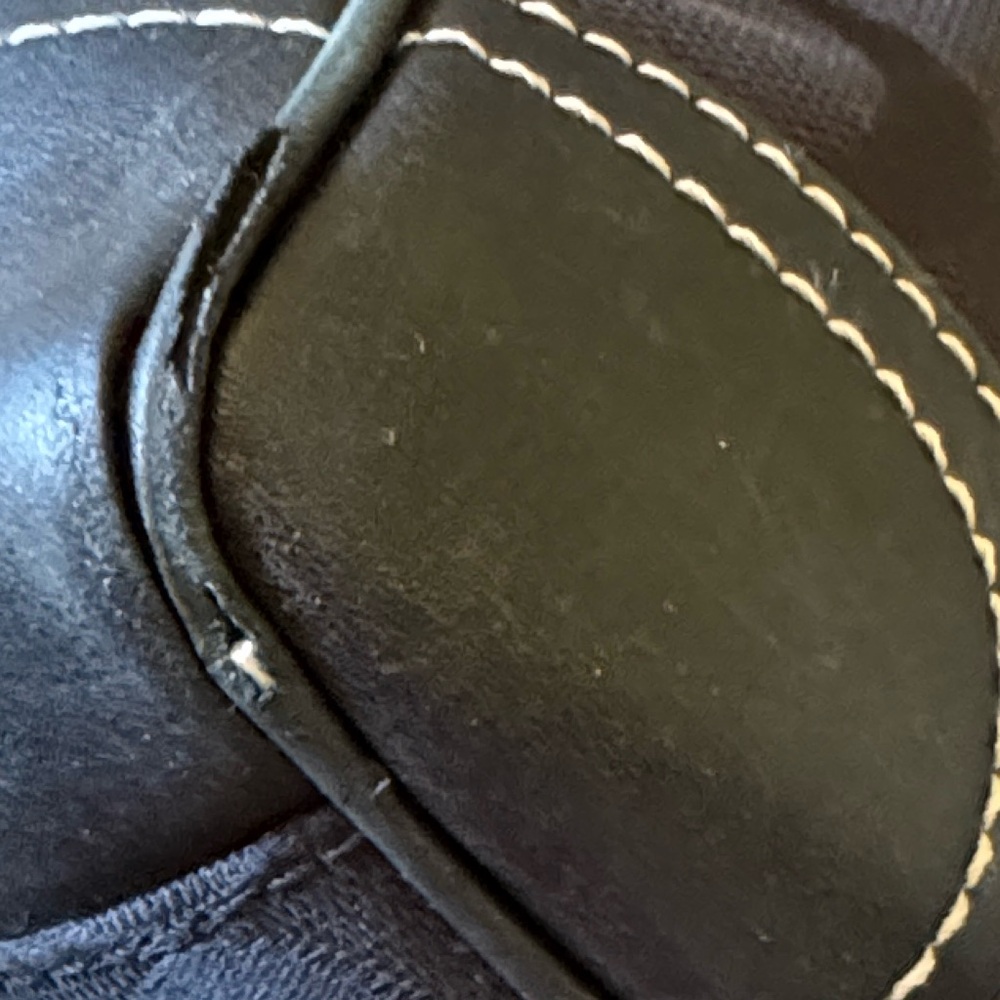 Coach Leatherware Signature Black Canvas Leather Trim and Handle Tote Bag - Picture 15 of 15